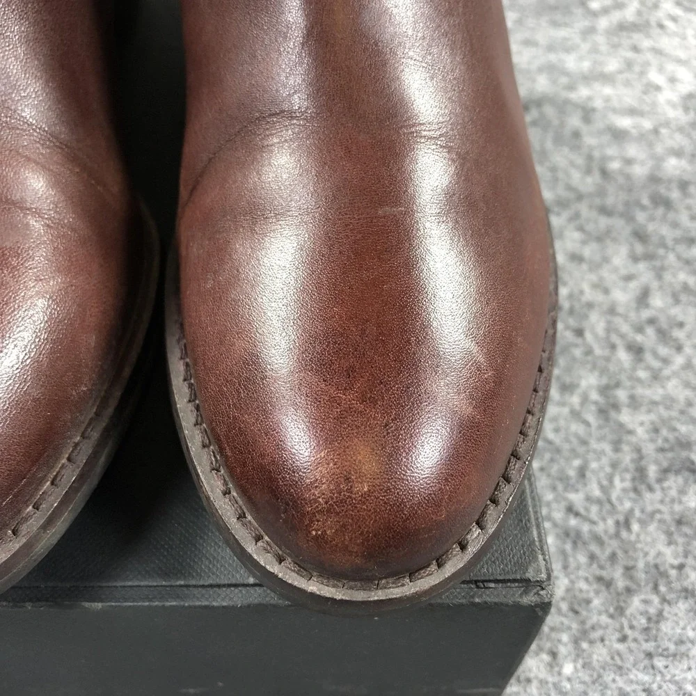 Cole Haan Grand.OS Boots Womens 6 B Brown Leather Waterproof Chelsea Ankle